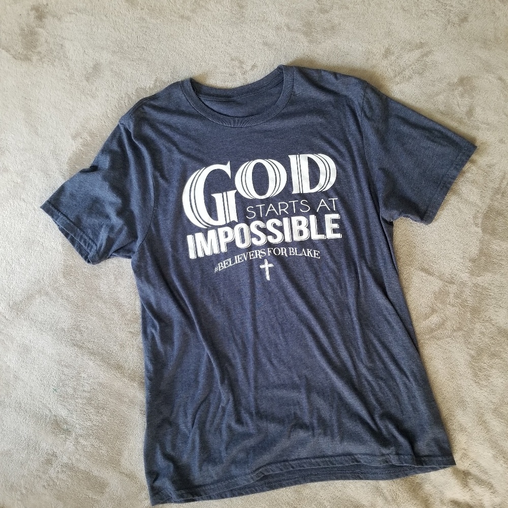 God Starts At Impossible Tshirt